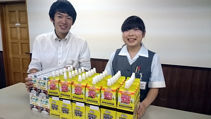 ビタミンゼリー・サプリ米など